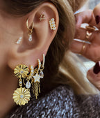 Lupa Snowflake Earrings