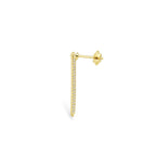 Carla Çizgi L Piercing-Küpe