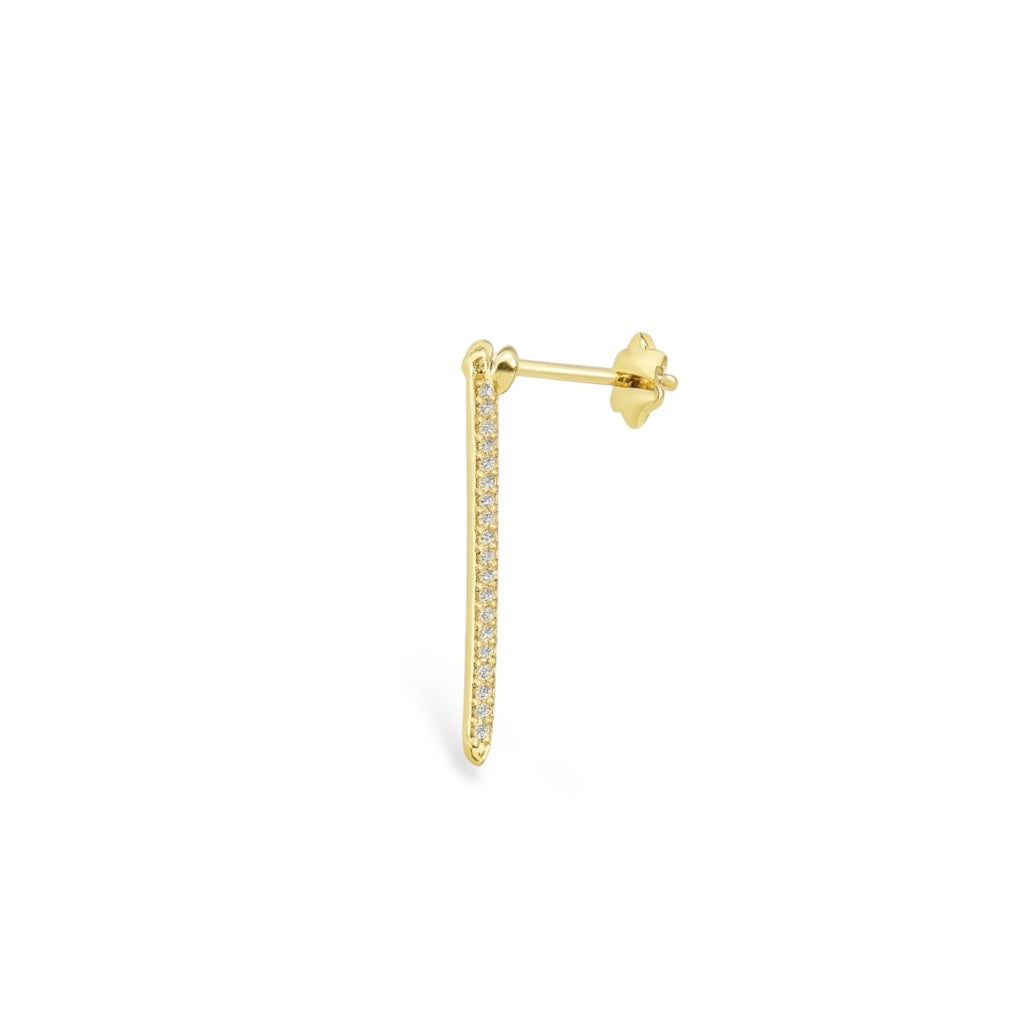 Carla Çizgi L Piercing-Küpe