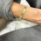 Carla Radyan Altın Kaplama Gümüş Bileklik