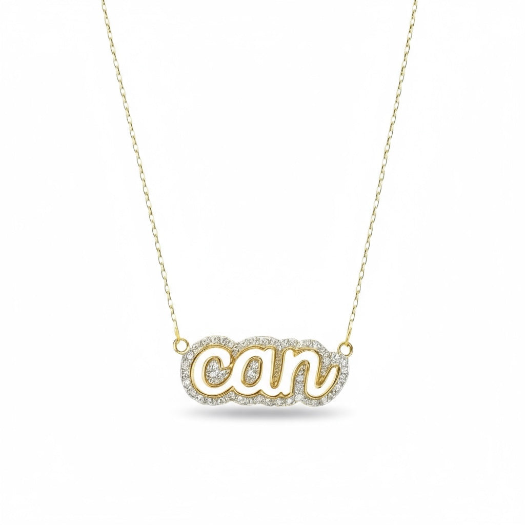 Becca Mineli İsim Kolye