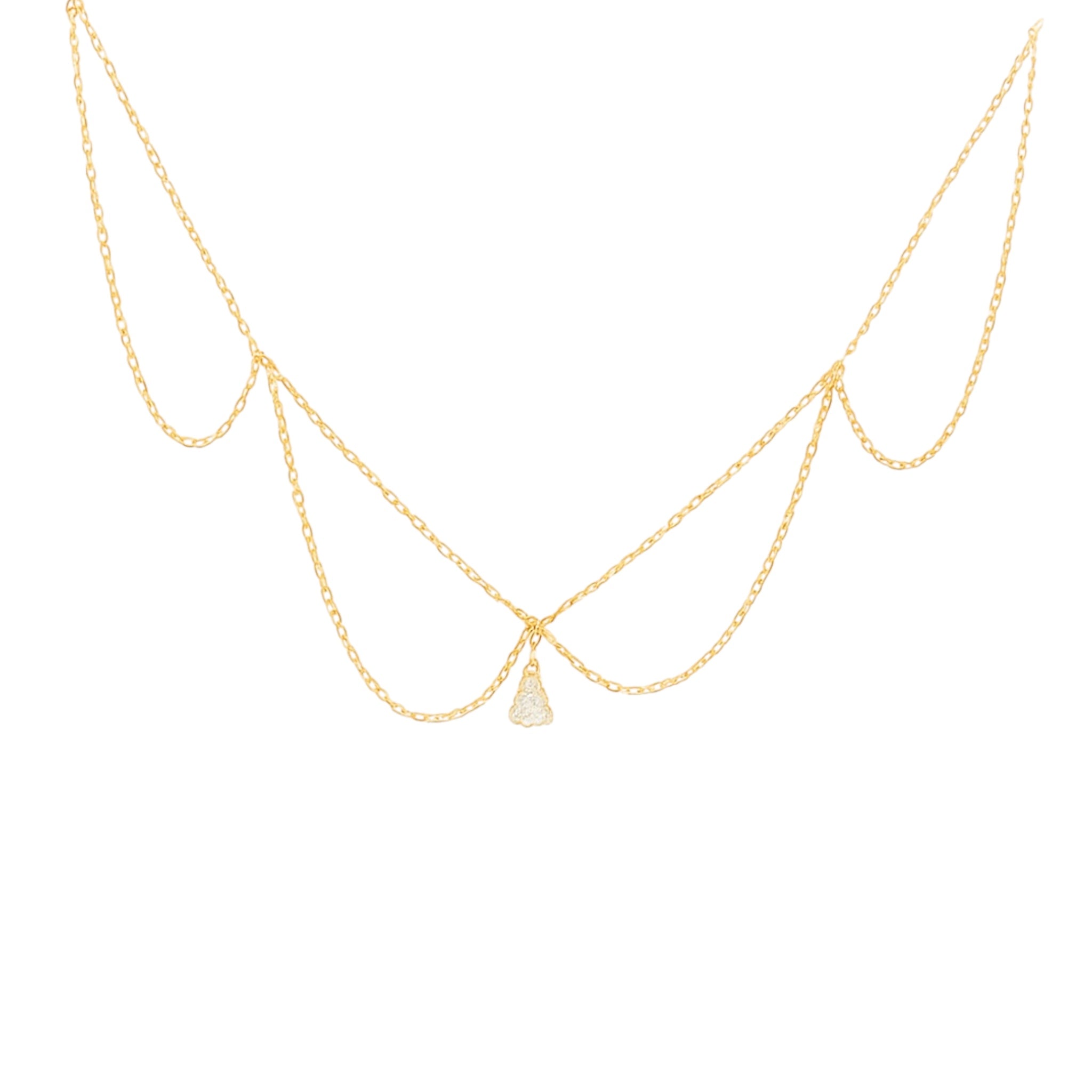 Emma Drop Choker Kolye