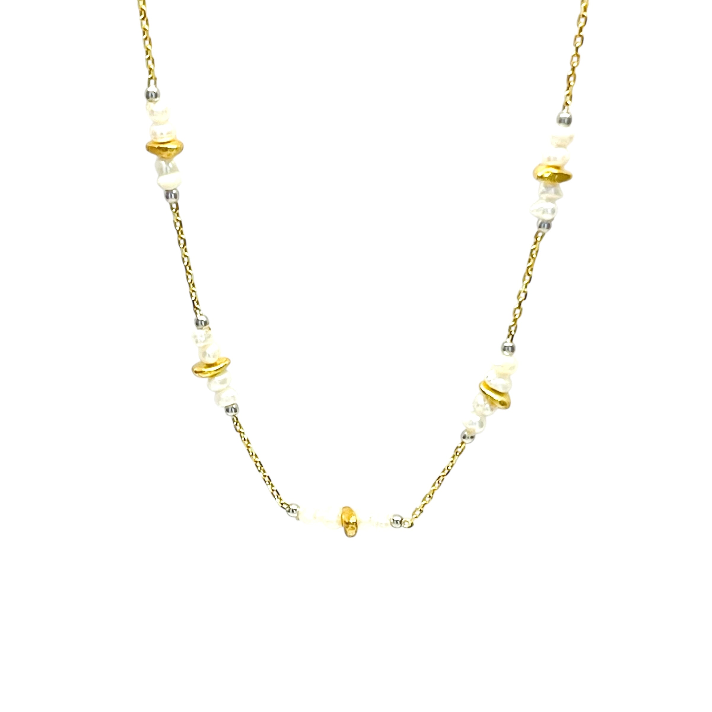 Santorini Pearl Choker Necklace