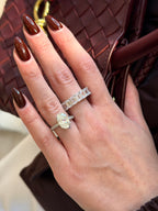 Leonie G Colour Oval Kesim Tektaş Yüzük