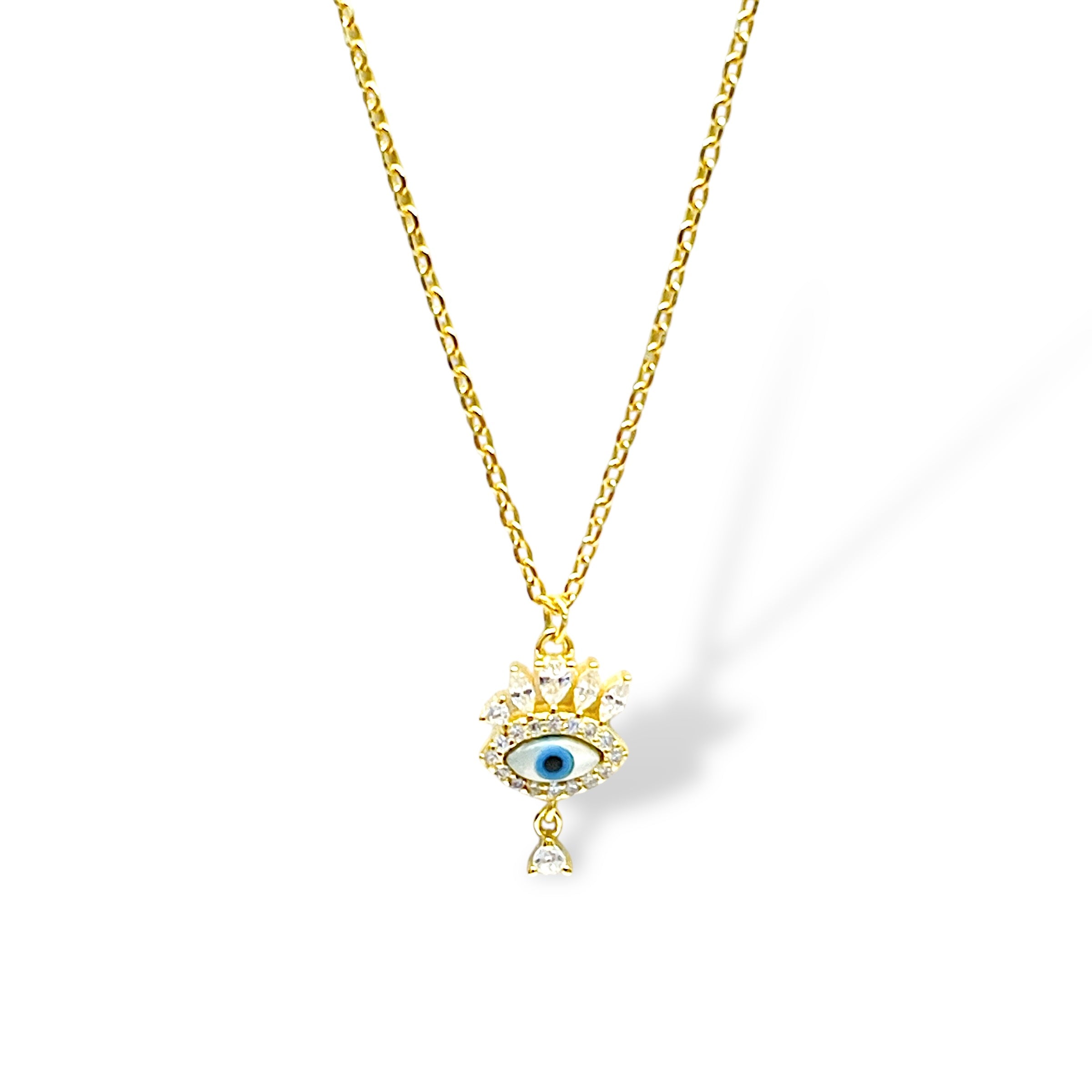 Serena Eyelash Necklace