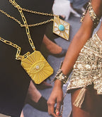 قلادة سيرينا على شكل عين