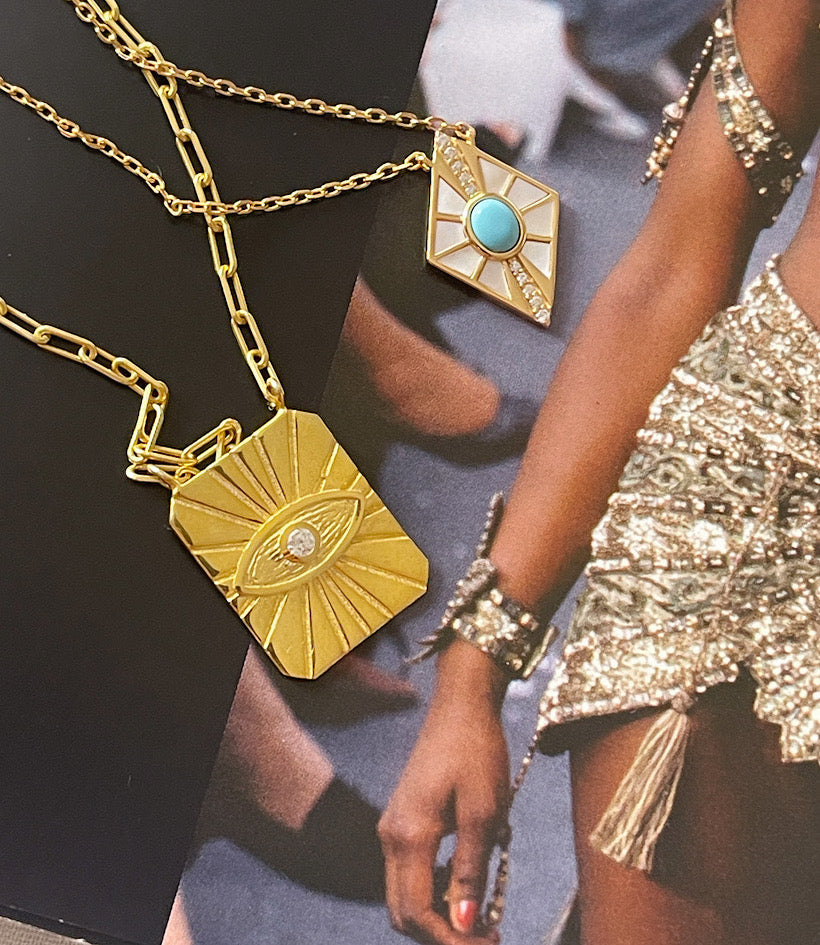 Serena Eye P Necklace