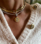 Colmar Letter Pendant Necklace