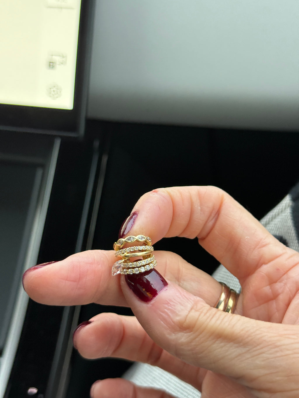 Carla markiz tasli  Cuff