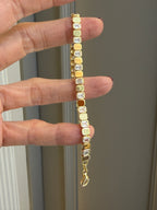 Lucca Baget Altın Kaplama Gümüş Bileklik