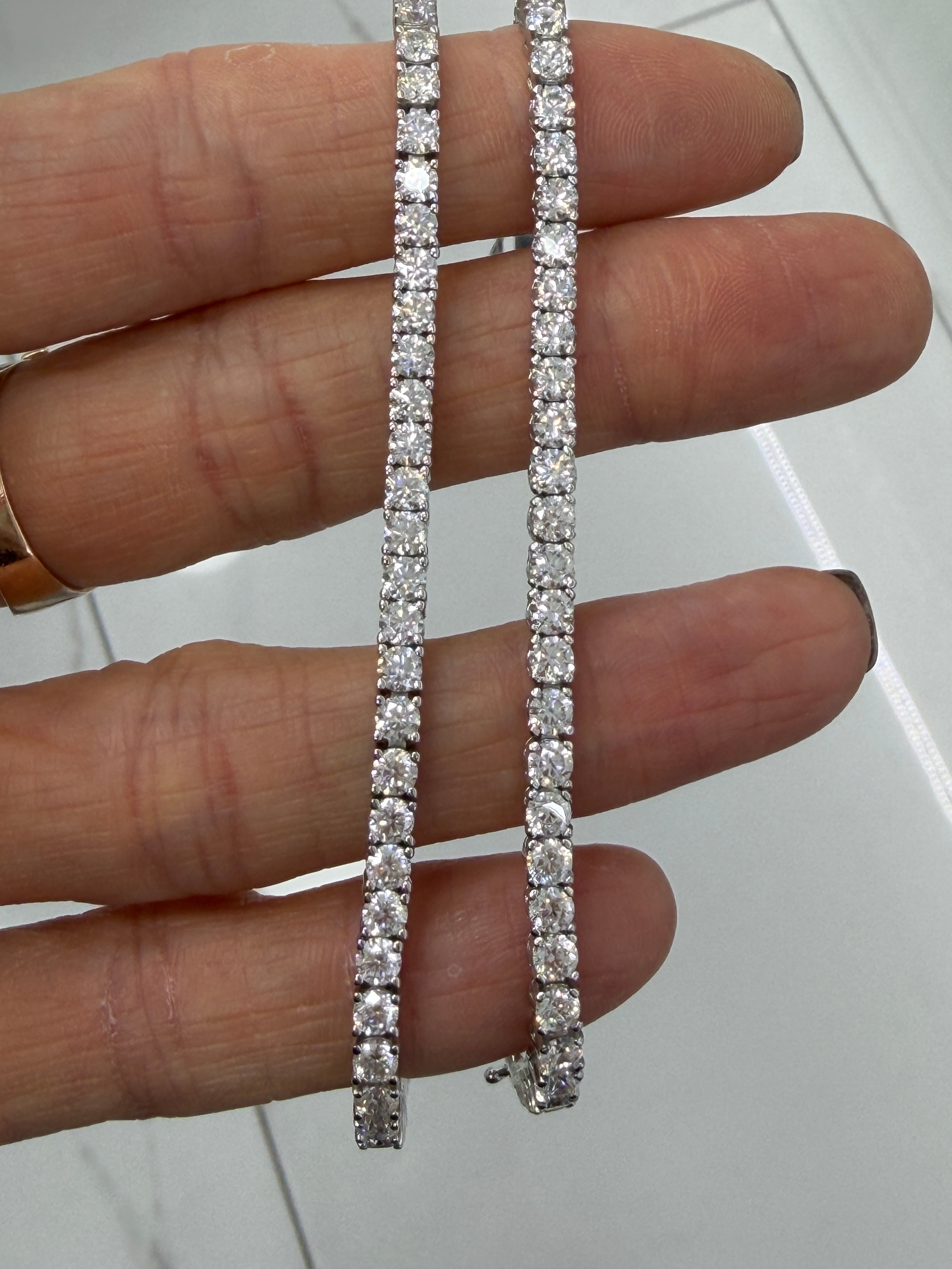 Mozanit Suyolu Bileklik Sertifikalı