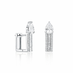 Brige Baget  Altın kaplama Gümüş Küpe