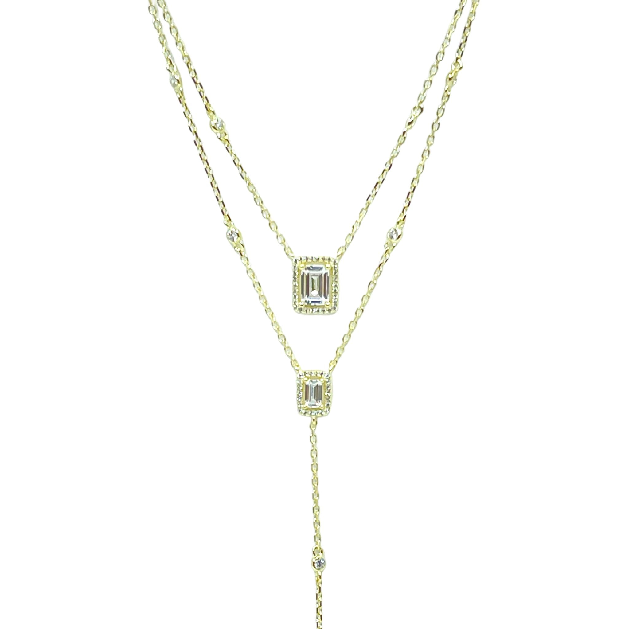 قلادة جريتا باجيت المزدوجة