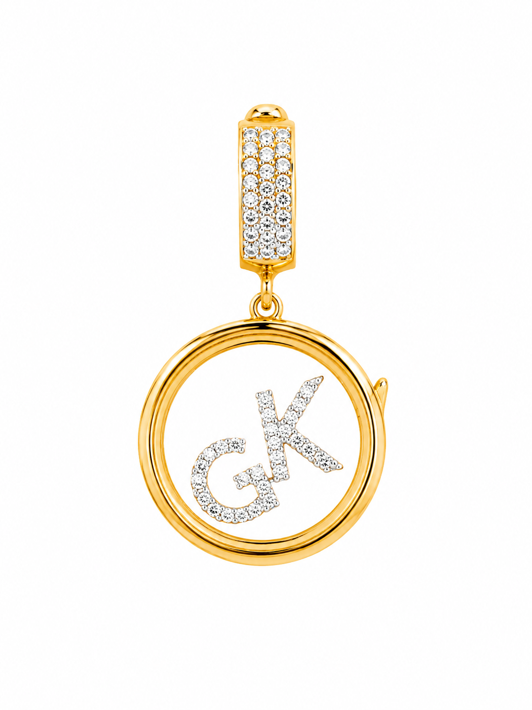 Charm Madalyon Kolye