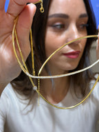 Lucca Gümüş Suyolu Kolye