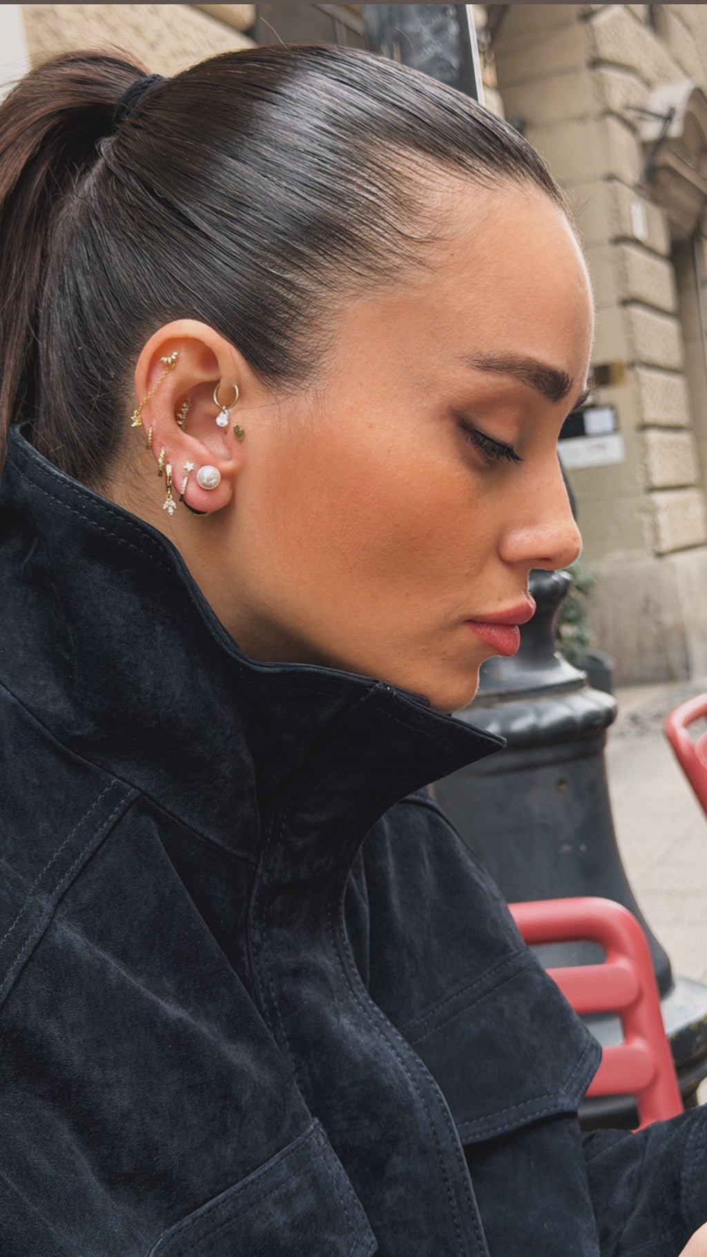 Bella İnci Top Küpe