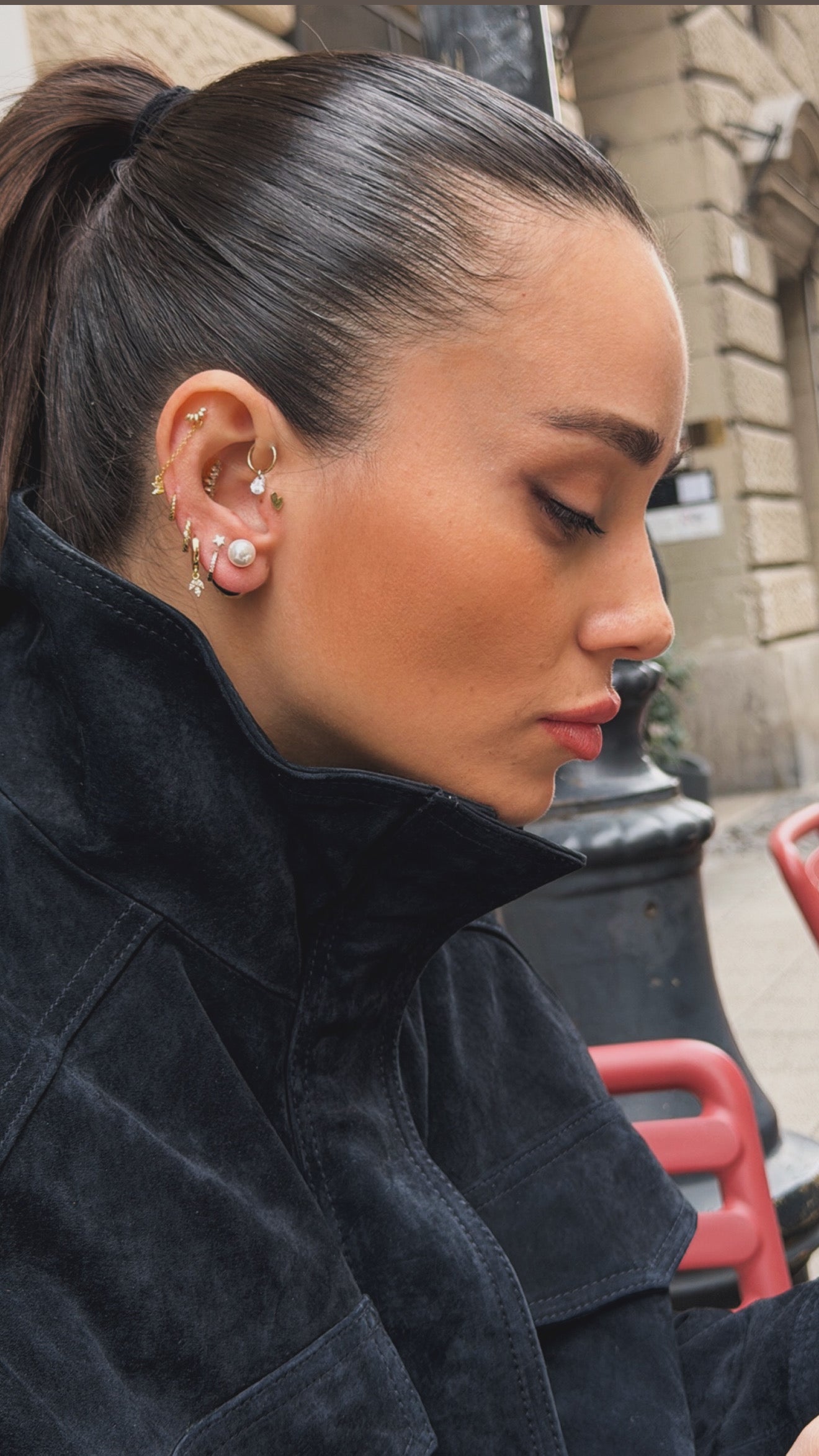 Bella İnci Top Küpe