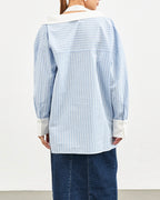 Shirt - Blue White