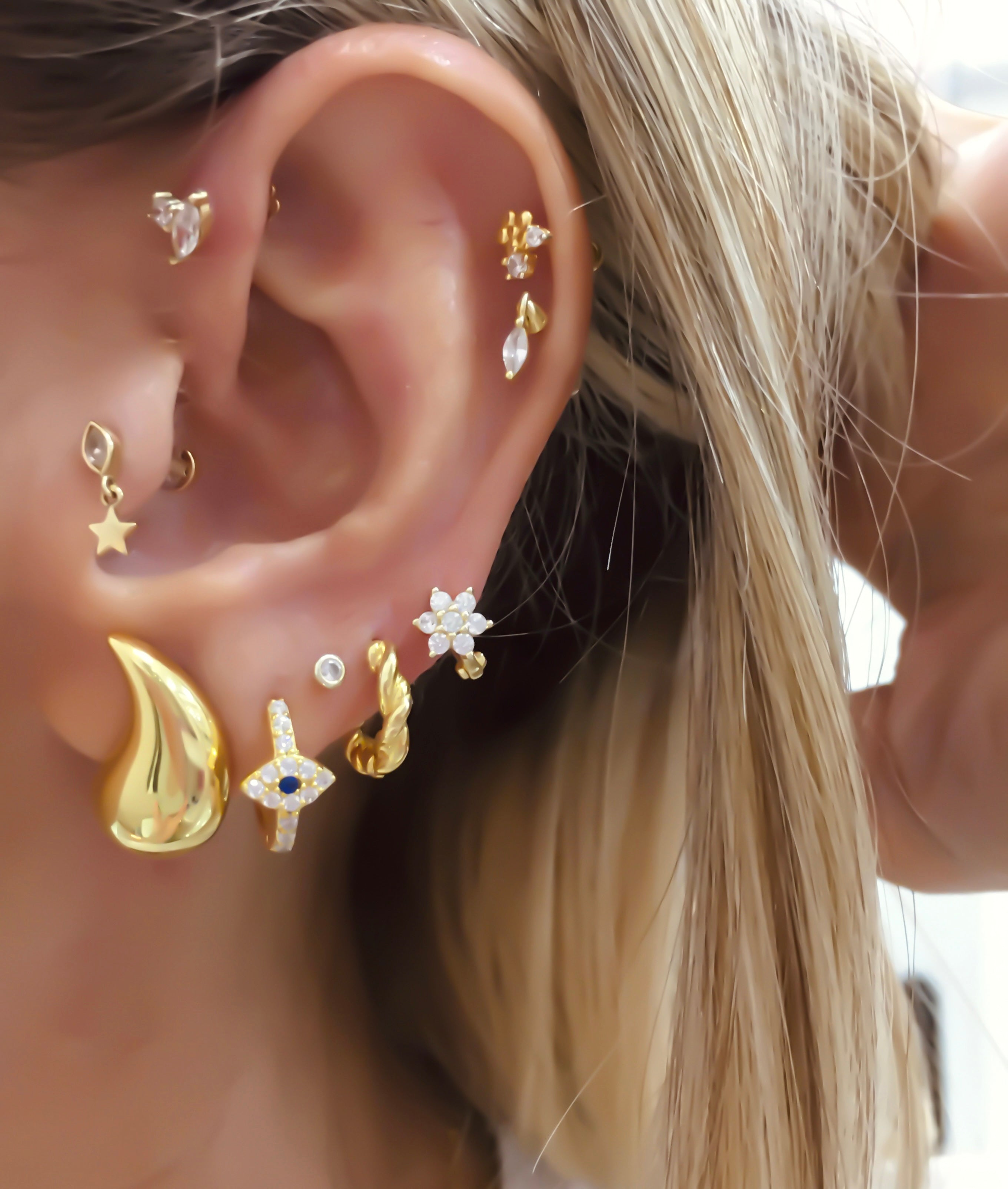 Vince Drop L Earring