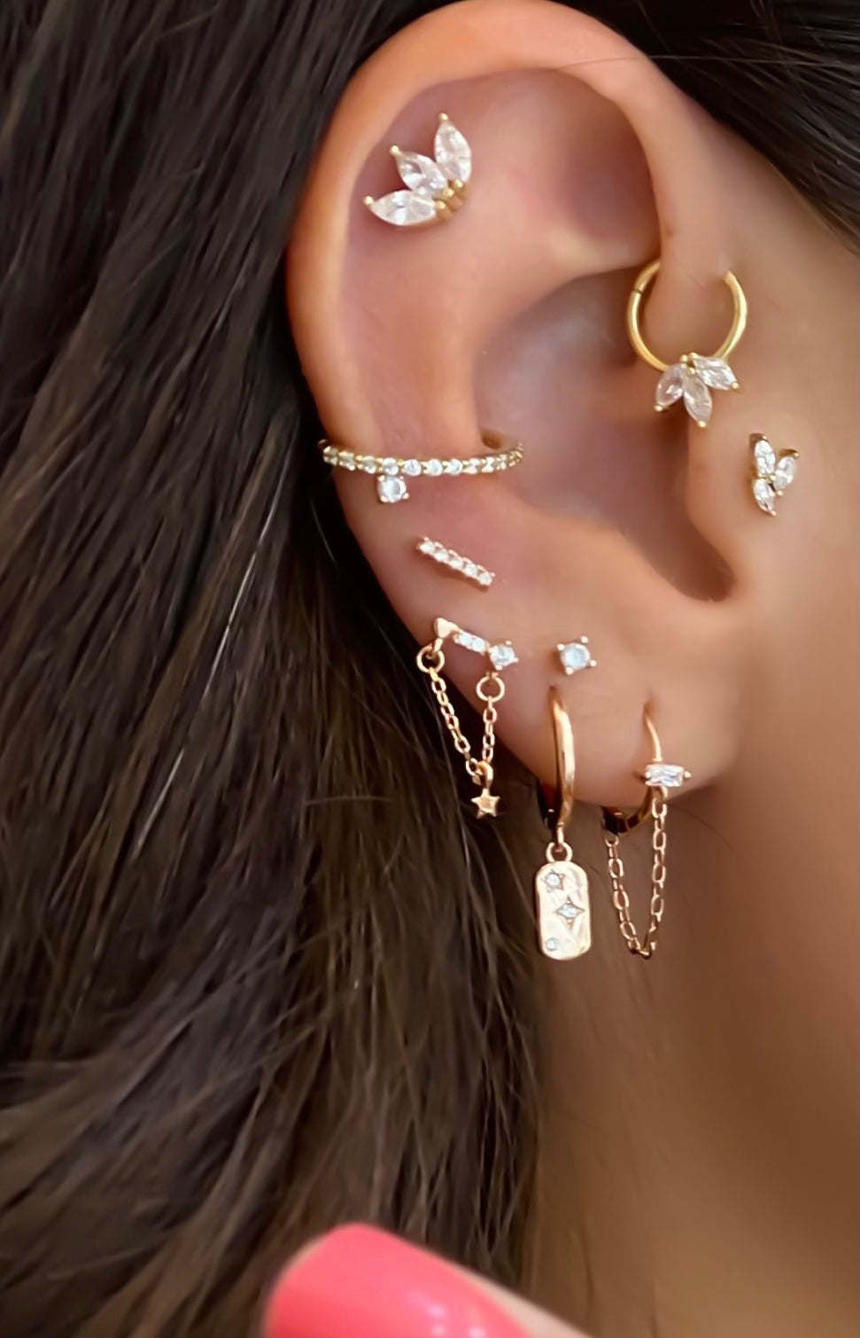 Earring 14K Piercing