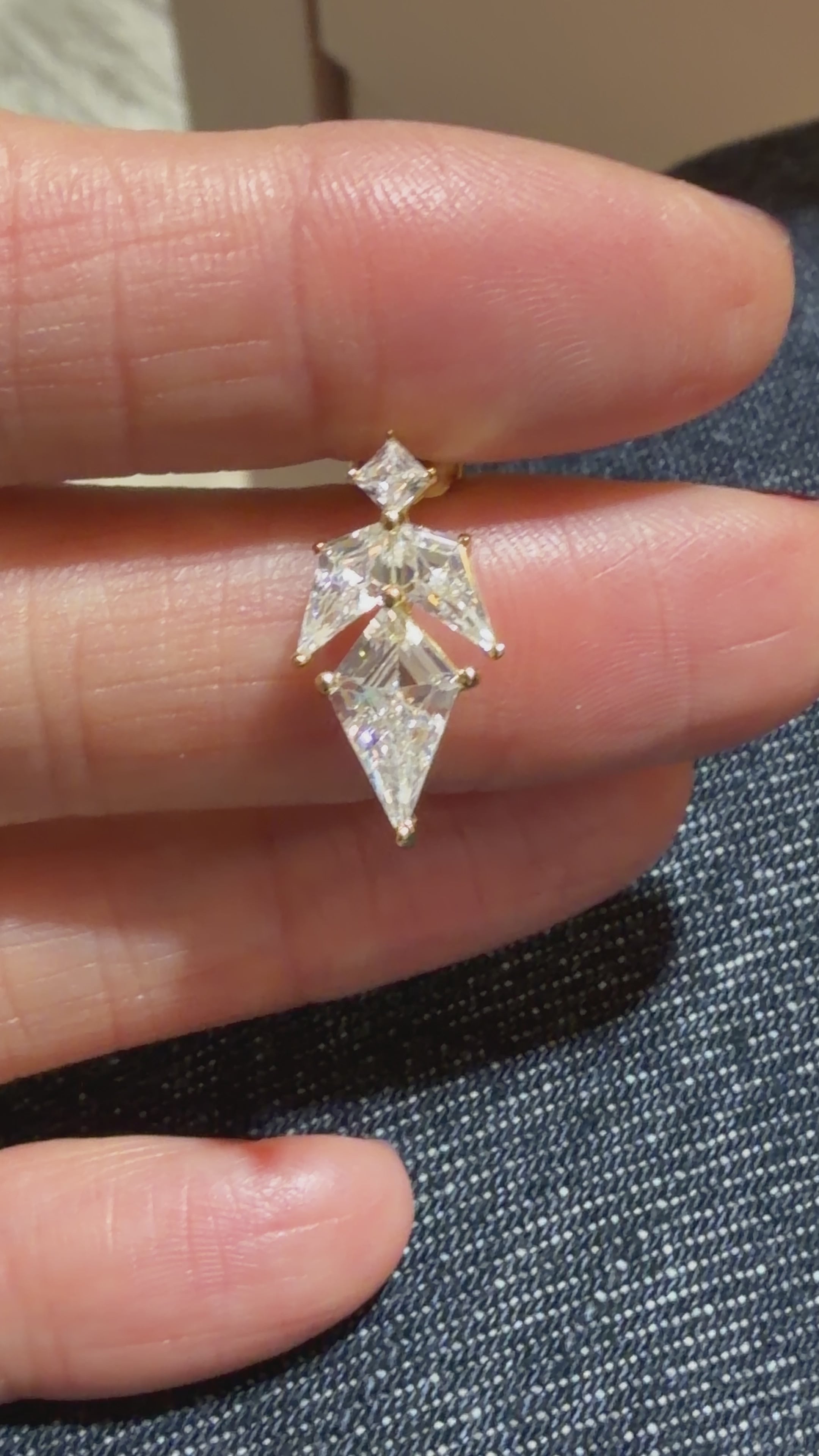 Leonie Kristal M Küpe