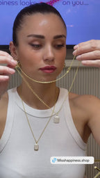 Derry Covered Locket 1 Necklace