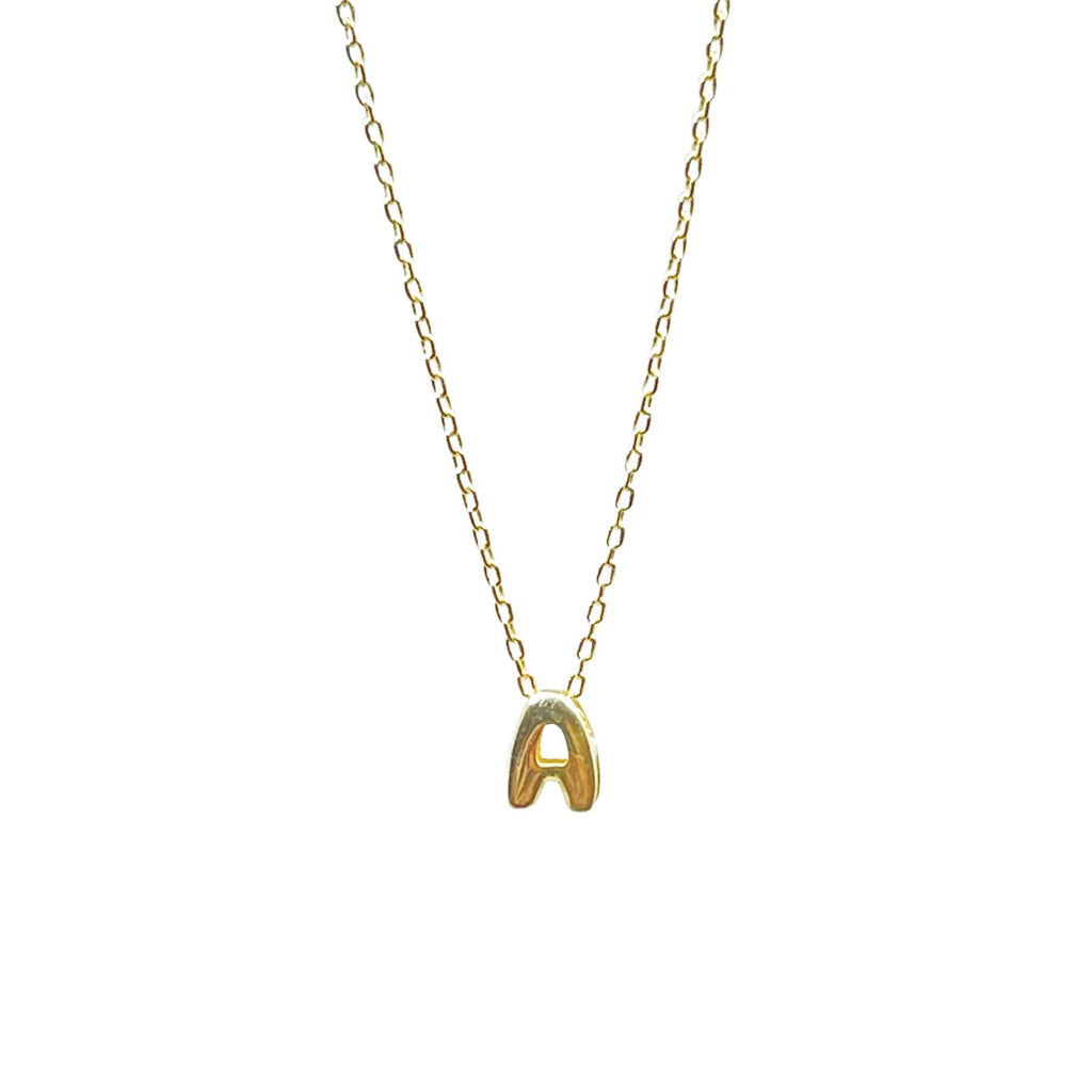 Ella Micro Letter Necklace
