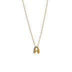 Ella Micro Letter Necklace