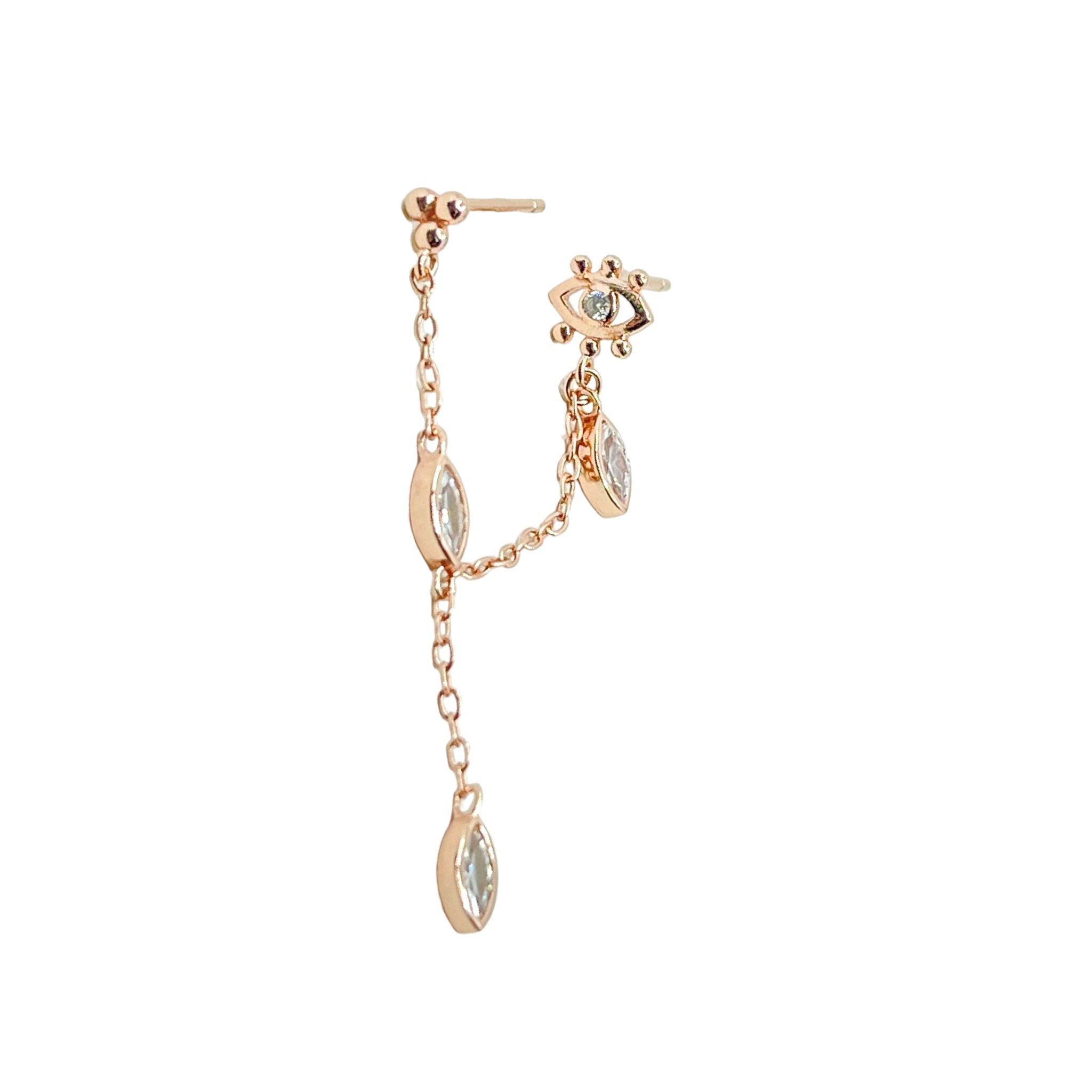 Lizza Eye Drop Earrings