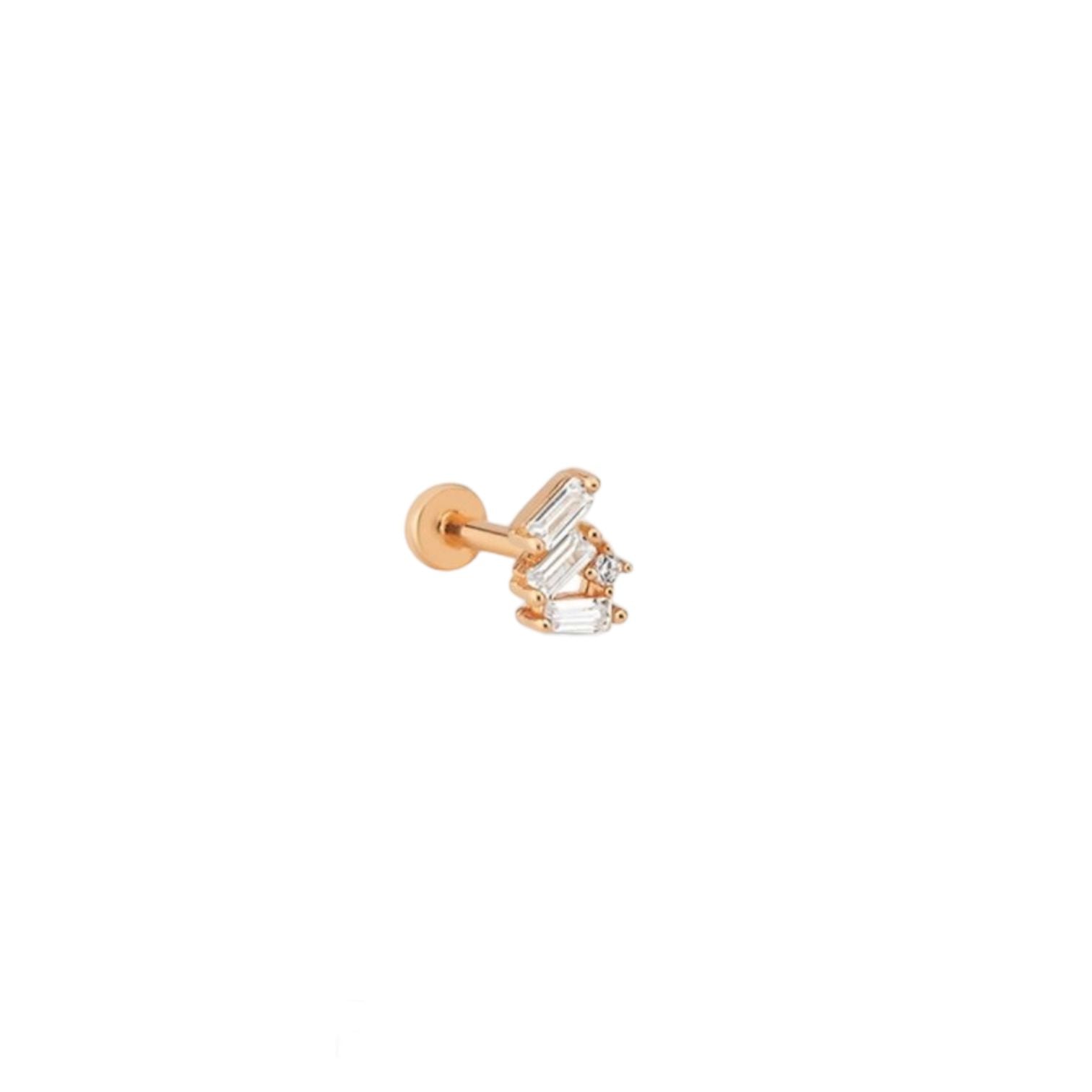 Baller 14K Gold 13 Piercing