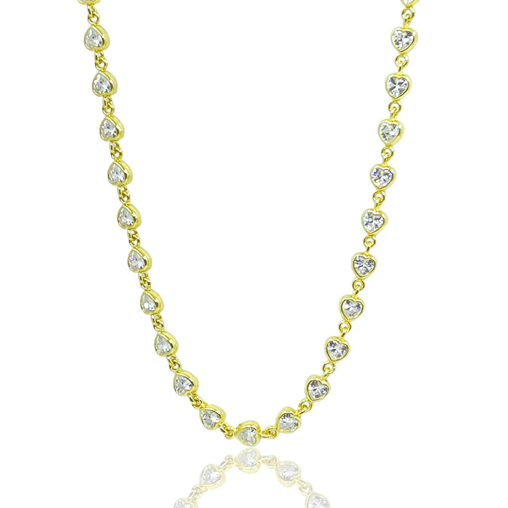 Baller Heart Chain Necklace