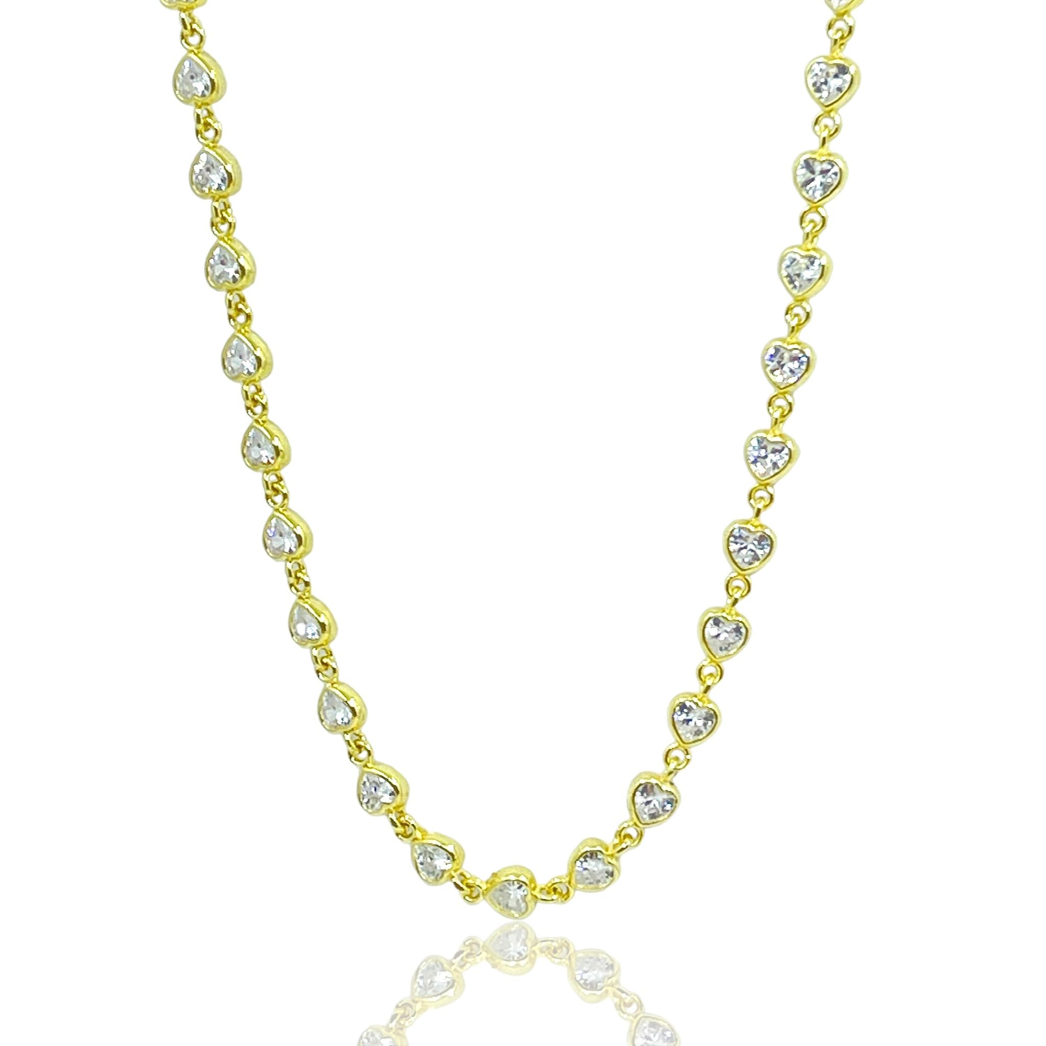 Baller Heart Chain Necklace