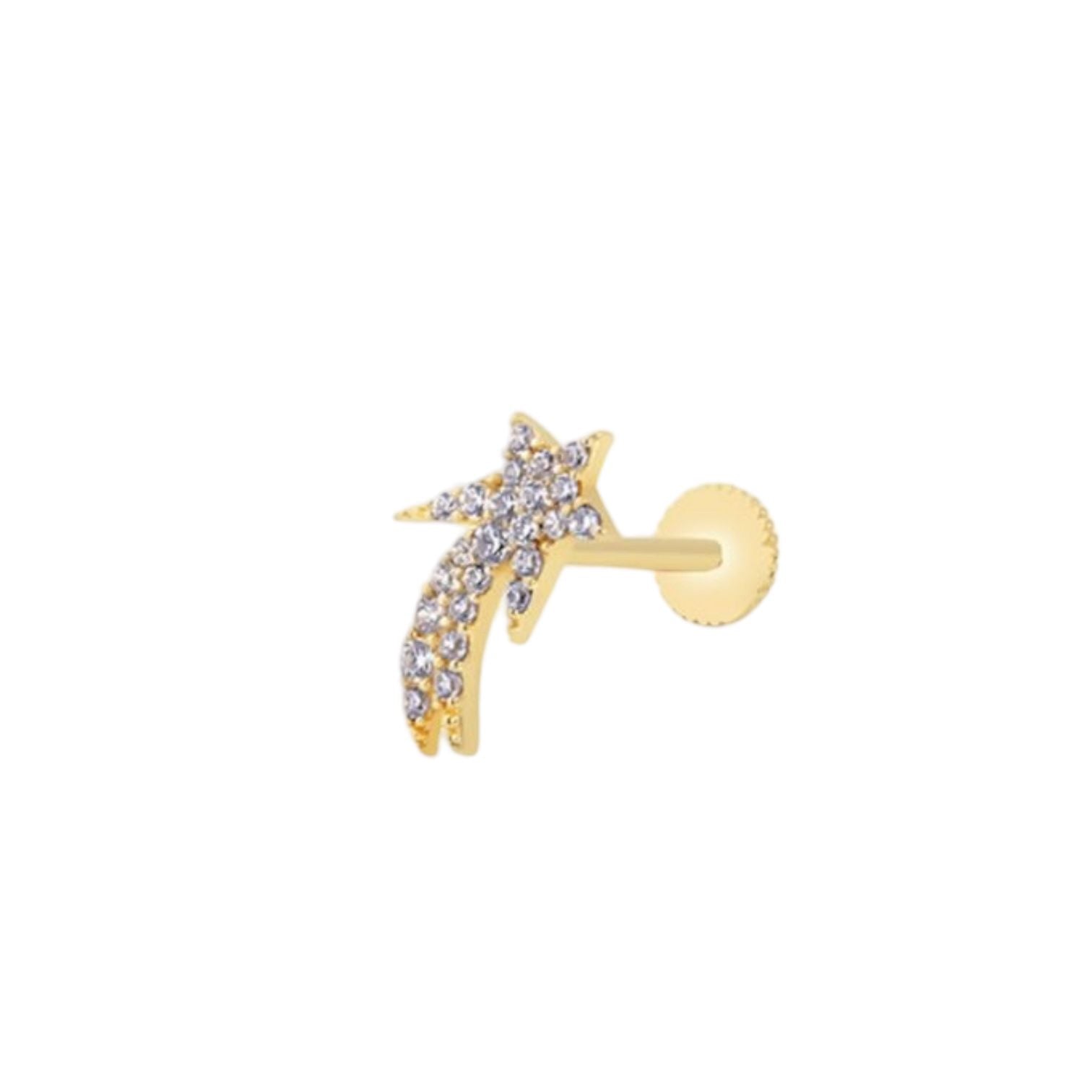 Baller 14K Gold 7 Piercing
