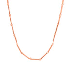 Boru Top Zincir Kolye 50 cm