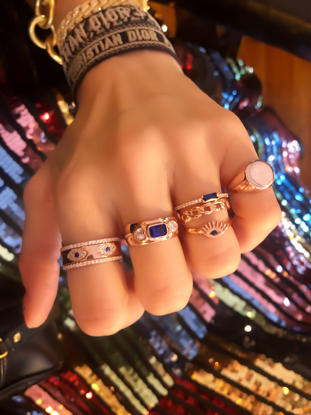 Sovalye Serçe Parmak Yüzük