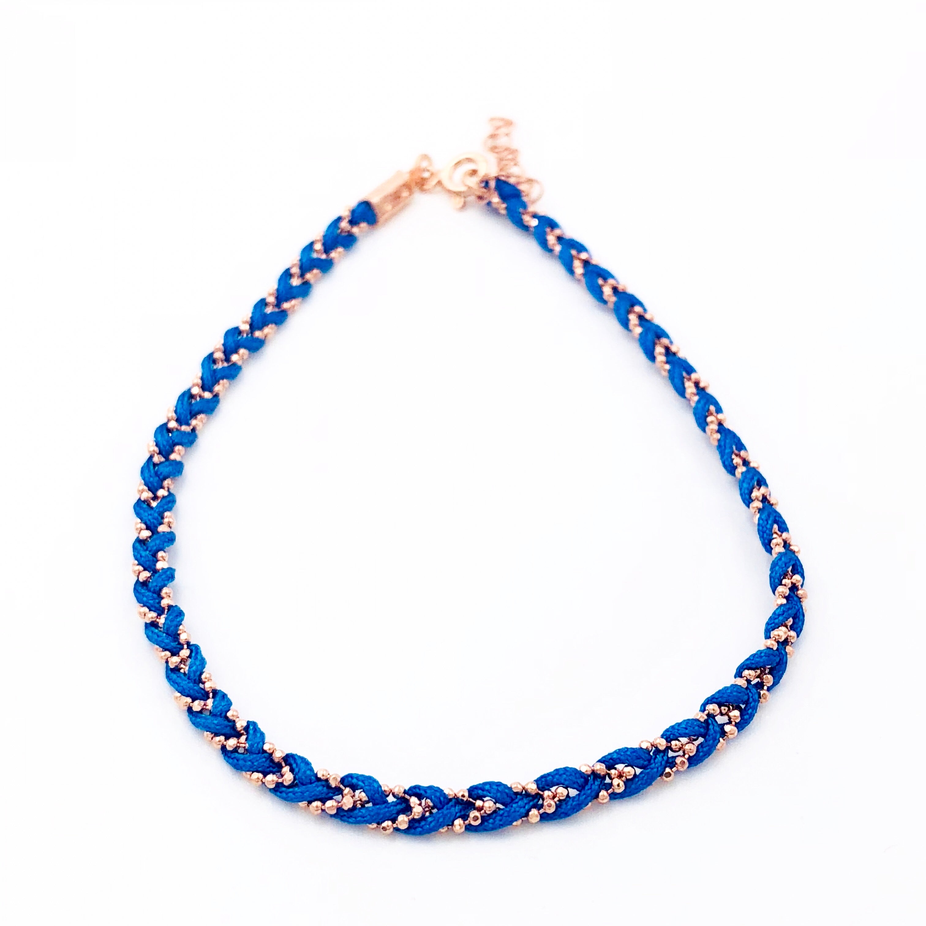 OKYANUS MAVİ ÖRME HALHAL