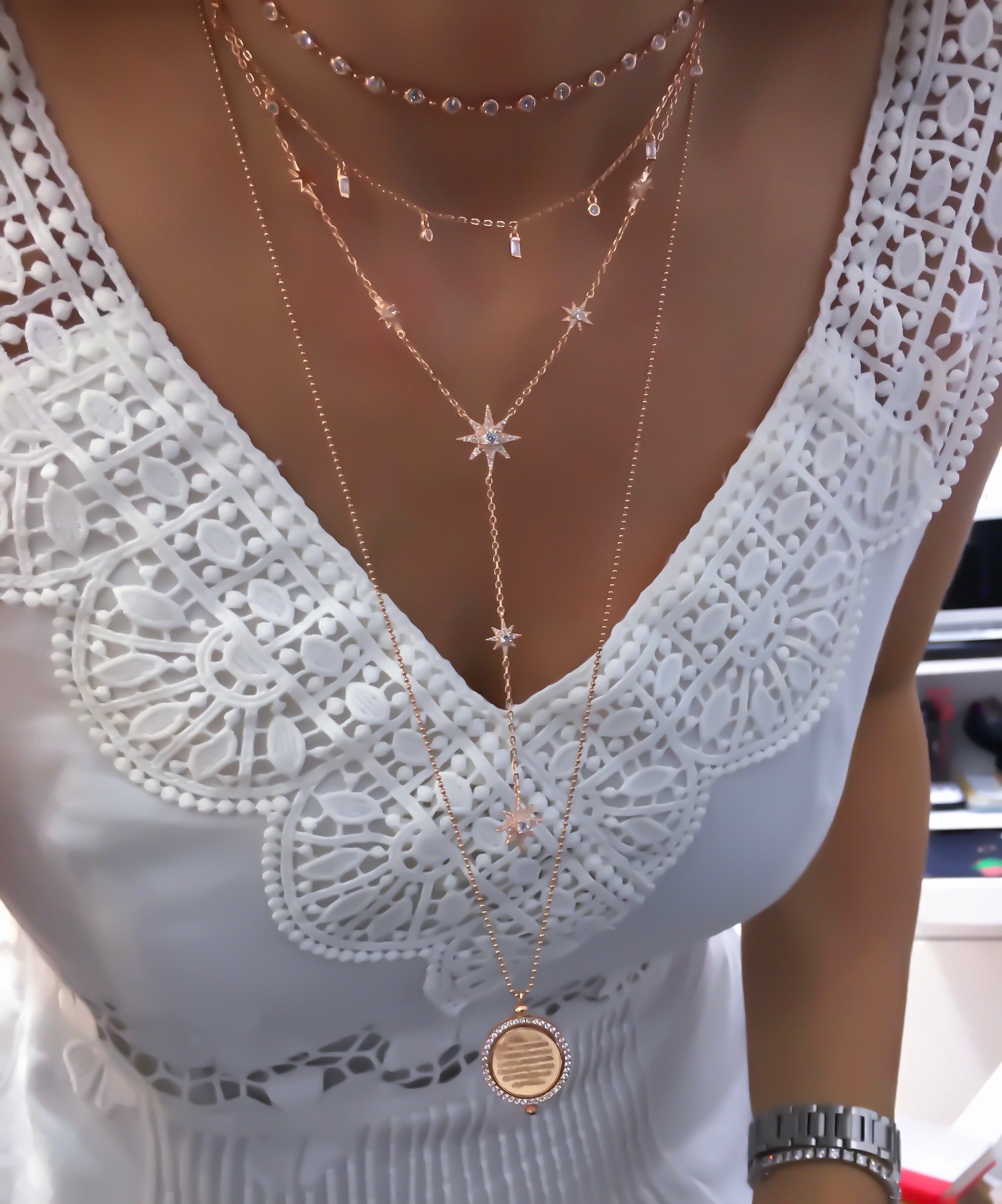 Sıra Taşlı Choker