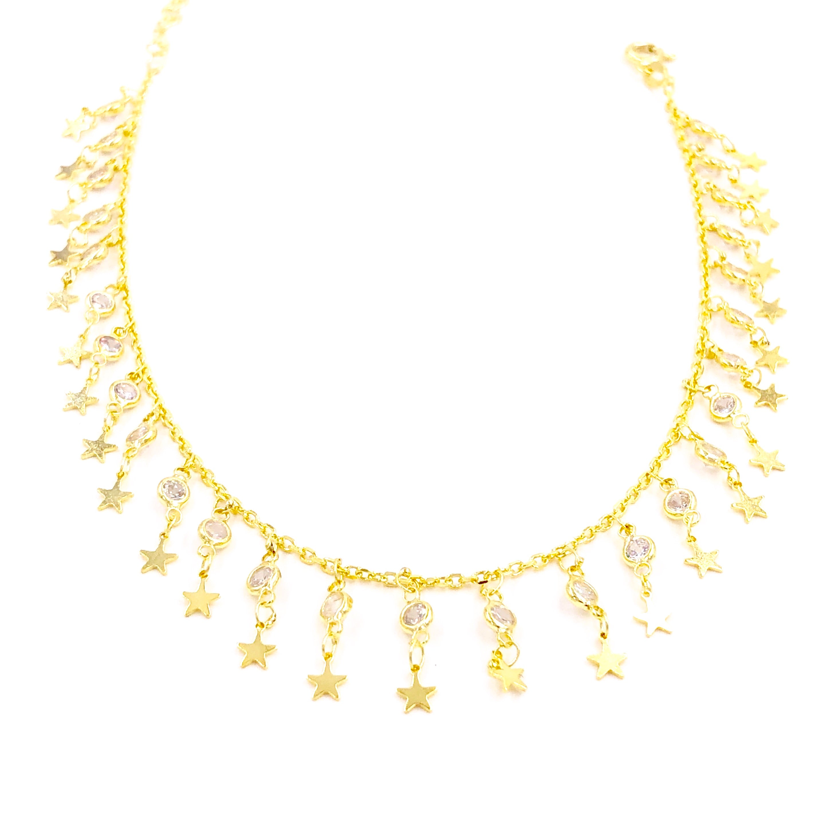 Yıldız Salkım Taşlı Halhal