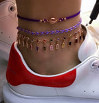 Rainbow Taşlı Halhal