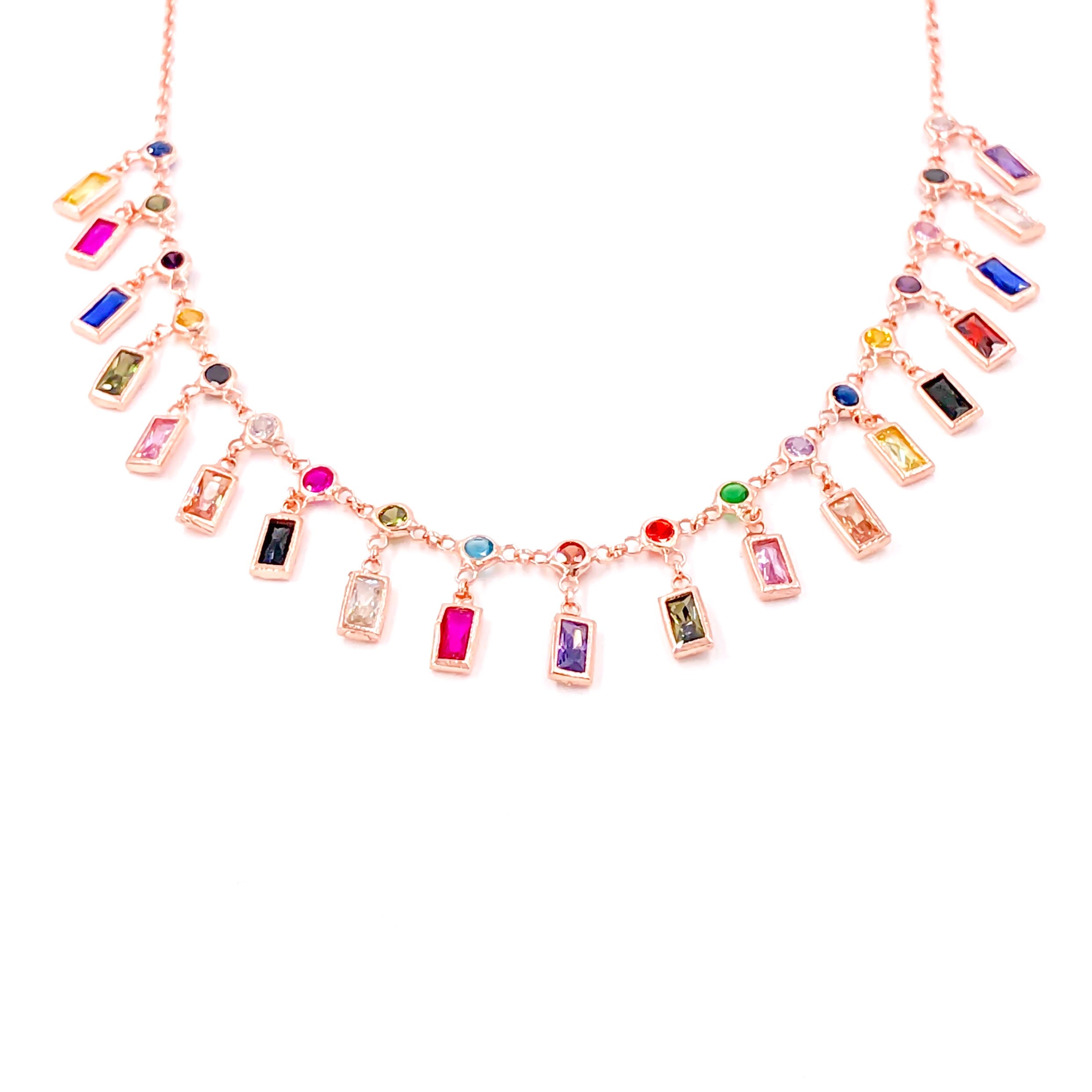 Rainbow Taşlı Halhal