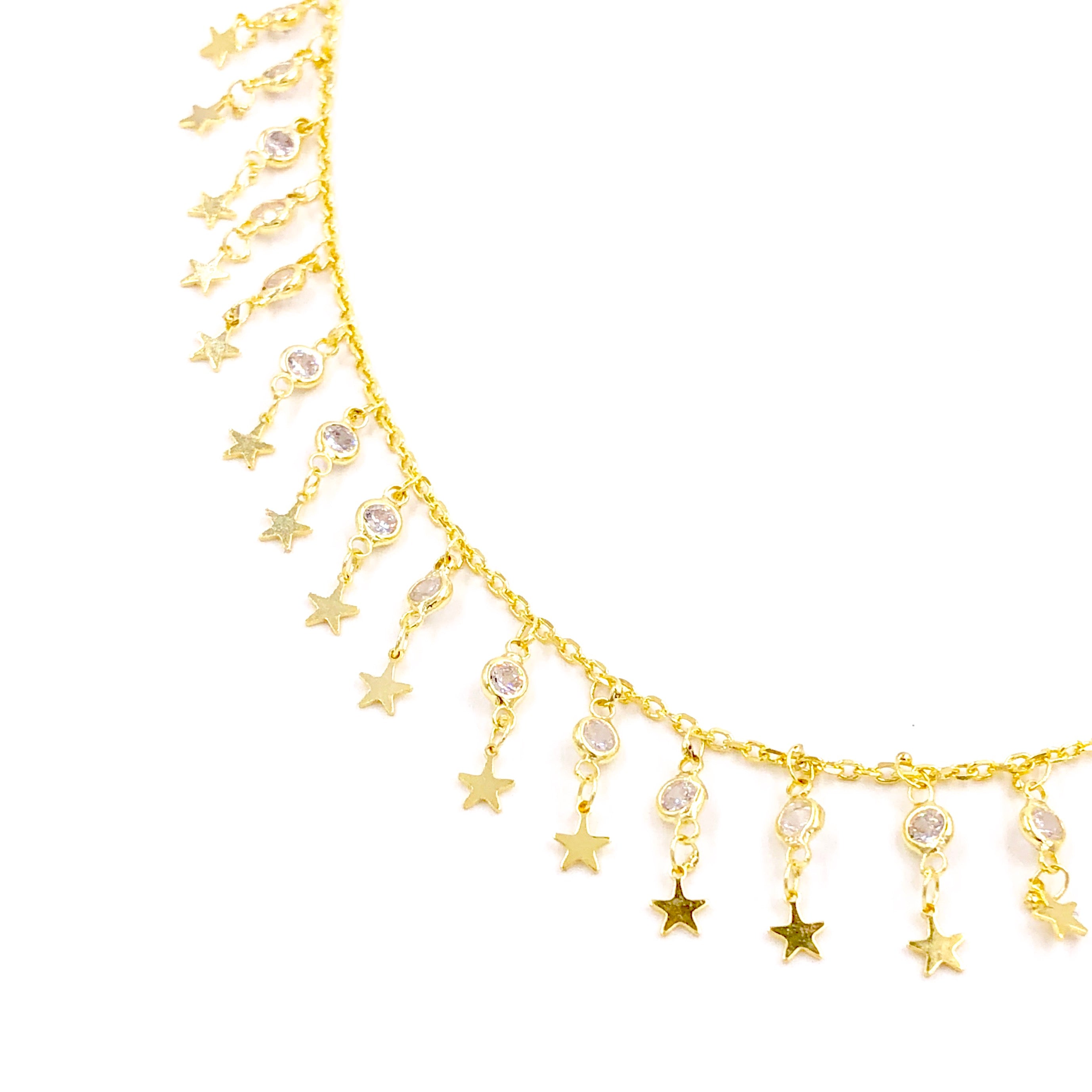 Yıldız Salkım Taşlı Halhal