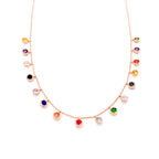 Multicolor Stone Kolye