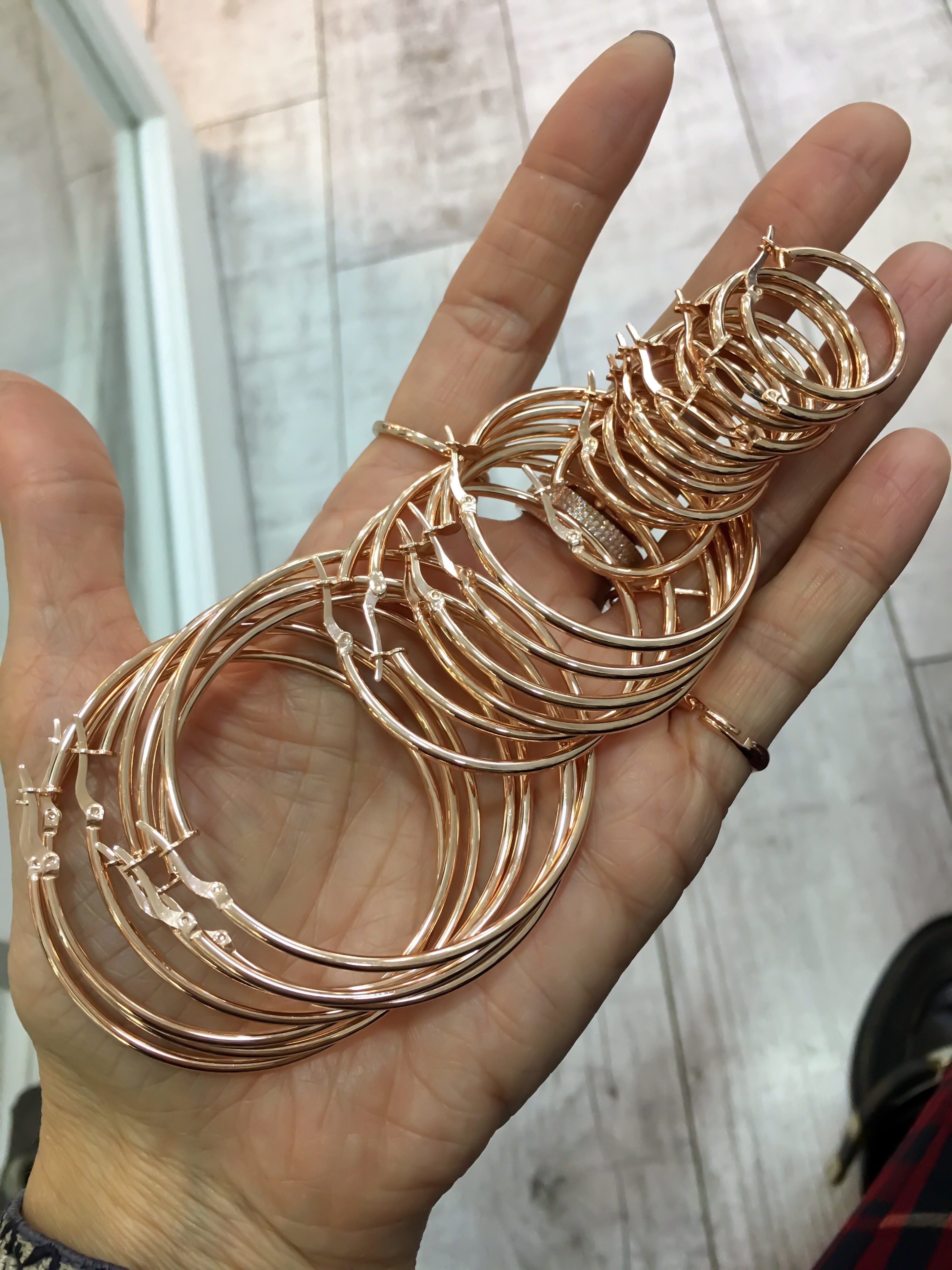 İnce Halka Küpe 2.5 cm