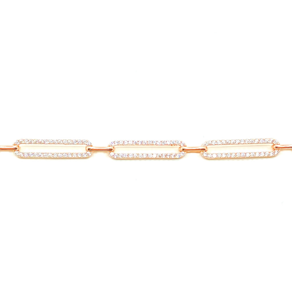 Stoned Link Bracelet