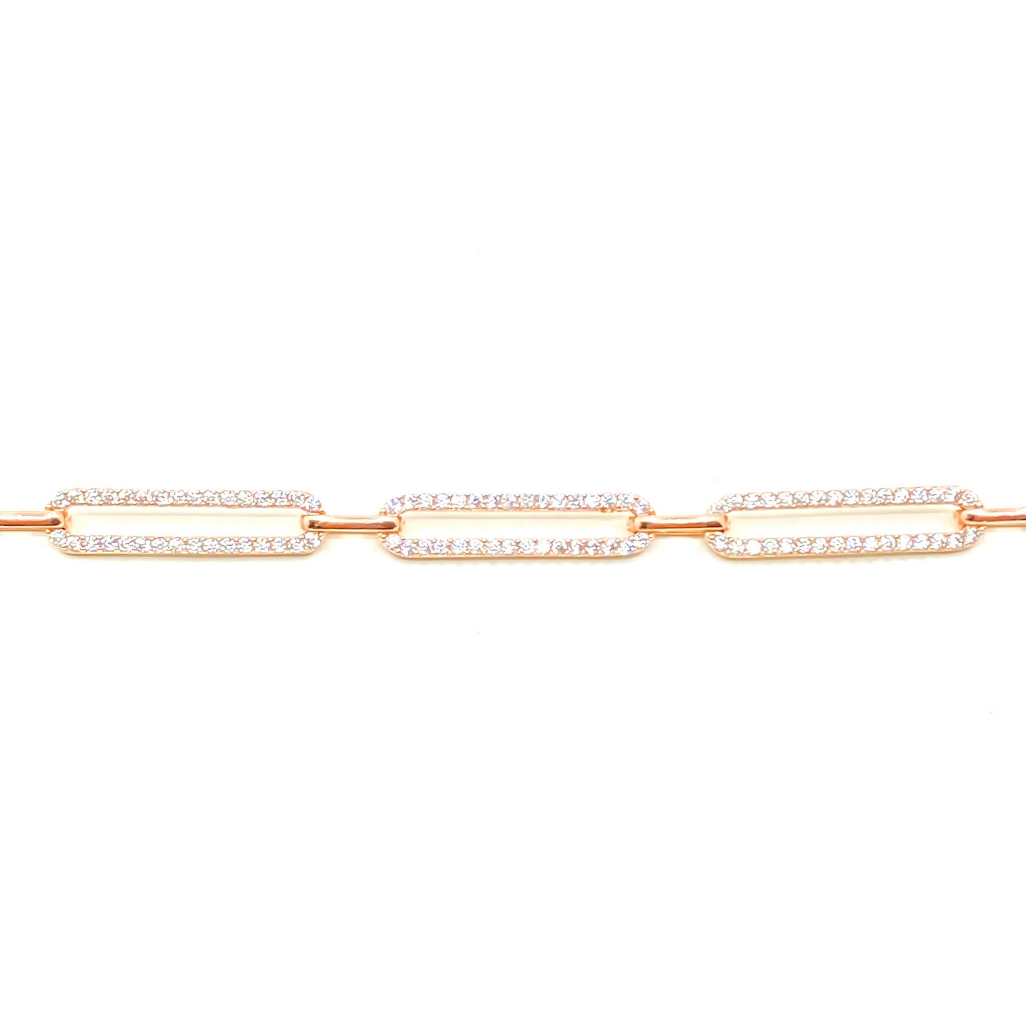 Stoned Link Bracelet