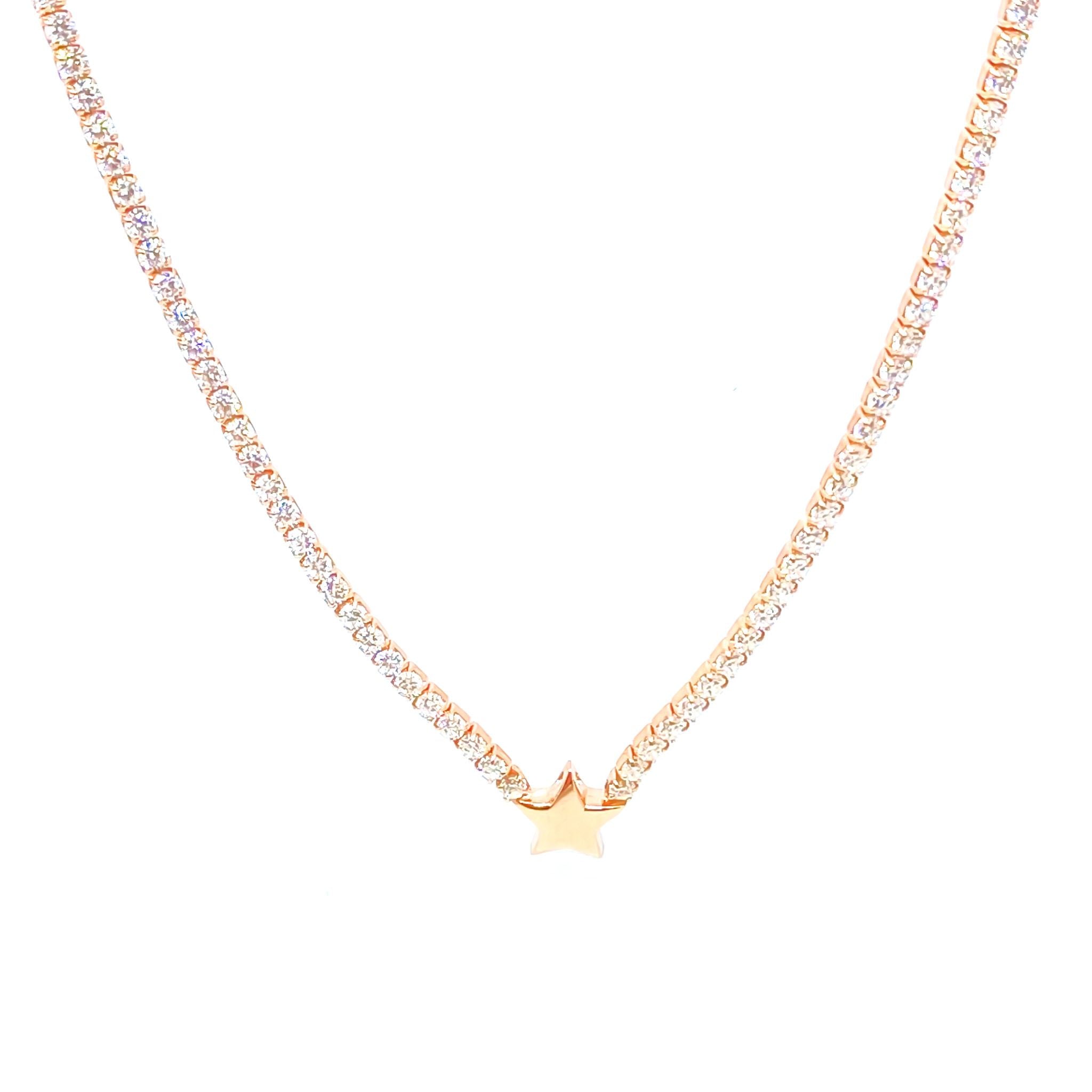Stella Tennis Necklace