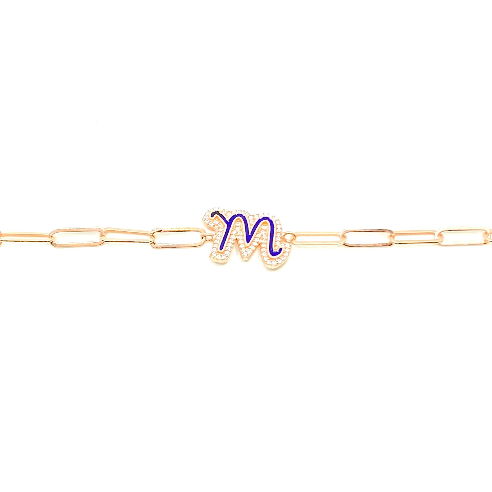 Italic Letter Force Bracelet