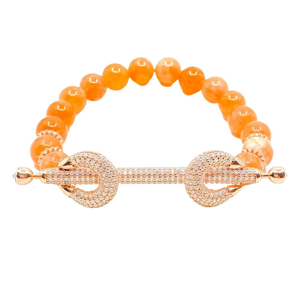 سوار قفل حجري طبيعي