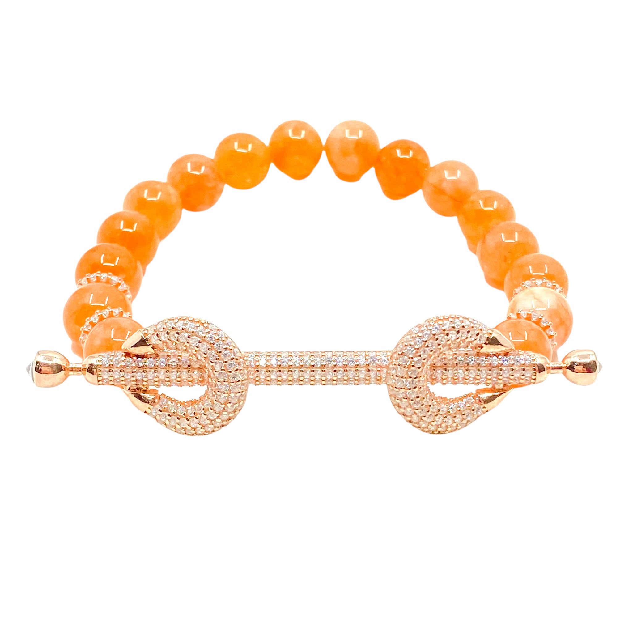 Natural Stone Stone Lock Bracelet