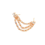 أقراط مايا متعددة السلاسل